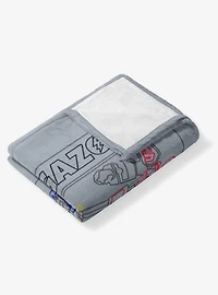 Mighty Morphin Power Rangers Megazord 40x50" Silk Touch Throw Blanket