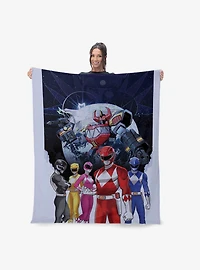 Mighty Morphin Power Rangers 40x50" Silk Touch Throw Blanket