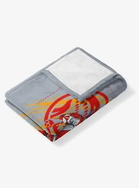 Mighty Morphin Power Rangers Red Ranger 40x50" Silk Touch Throw Blanket