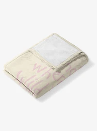 Where The Wild Things Are Find Me Pink 40x50" Silk Touch Throw Blanket