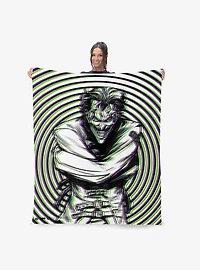 DC Comics Laughing Man 50x60" Silk Touch Throw Blanket