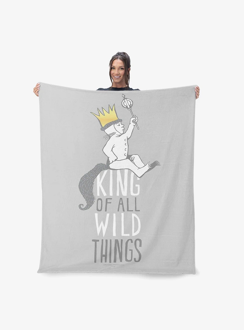 Where The Wild Things Are King Of All 40x50" Silk Touch Throw Blanket