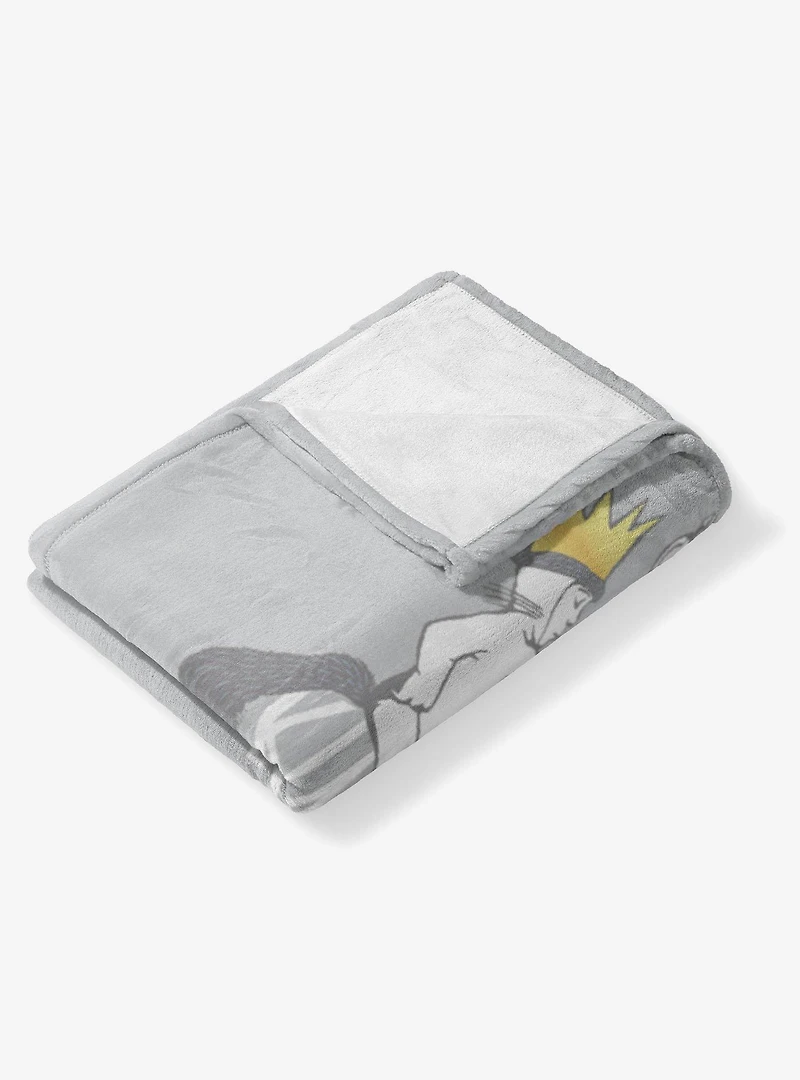 Where The Wild Things Are King Of All 40x50" Silk Touch Throw Blanket