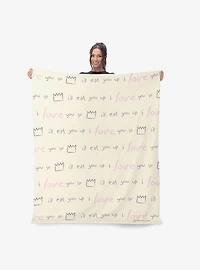 Where The Wild Things Are We'll Eat You Up 40x50" Silk Touch Throw Blanket