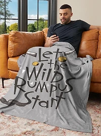 Where The Wild Things Are Wild Rumpus 40x50" Silk Touch Throw Blanket