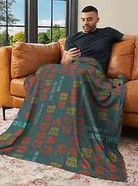 Transformers One Shall Stand One Shall Fall 40x50" Silk Touch Throw Blanket