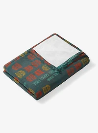 Transformers One Shall Stand One Shall Fall 40x50" Silk Touch Throw Blanket