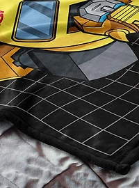 Transformers G1 Grid Bumblebee 40x50" Silk Touch Throw Blanket