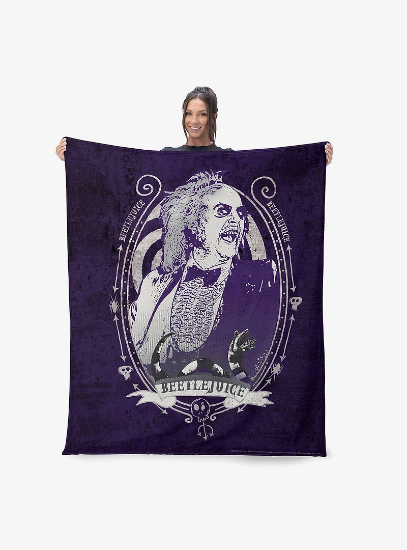 Beetlejuice Big Dark Room 40x50" Silk Touch Throw Blanket