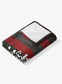 A Nightmare On Elm Street Sweater 40x50" Silk Touch Throw Blanket