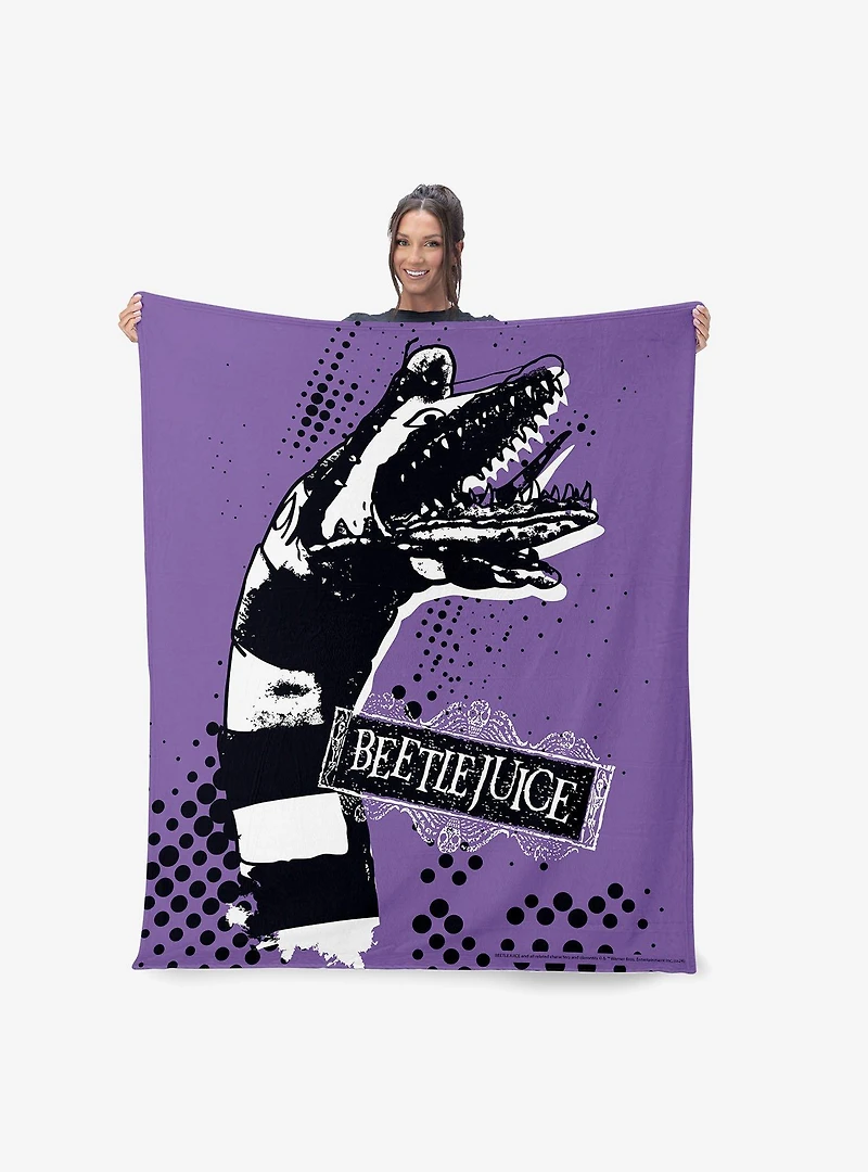 Beetlejuice I Hate Sandworms 40x50" Silk Touch Throw Blanket