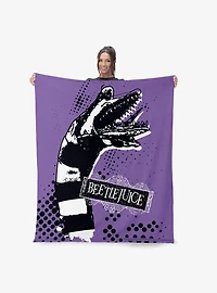 Beetlejuice I Hate Sandworms 40x50" Silk Touch Throw Blanket