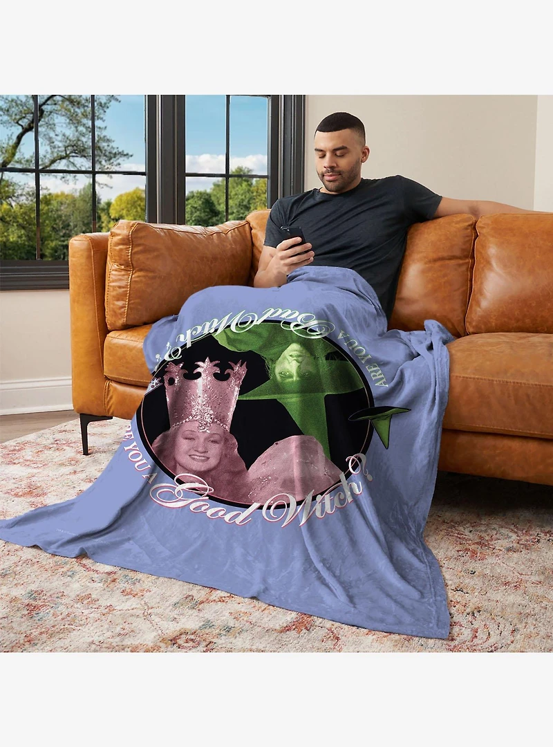 The Wizard of Oz Good Witch 50x60" Silk Touch Throw Blanket