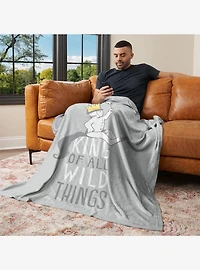 Where The Wild Things Are King Of All 50x60" Silk Touch Throw Blanket