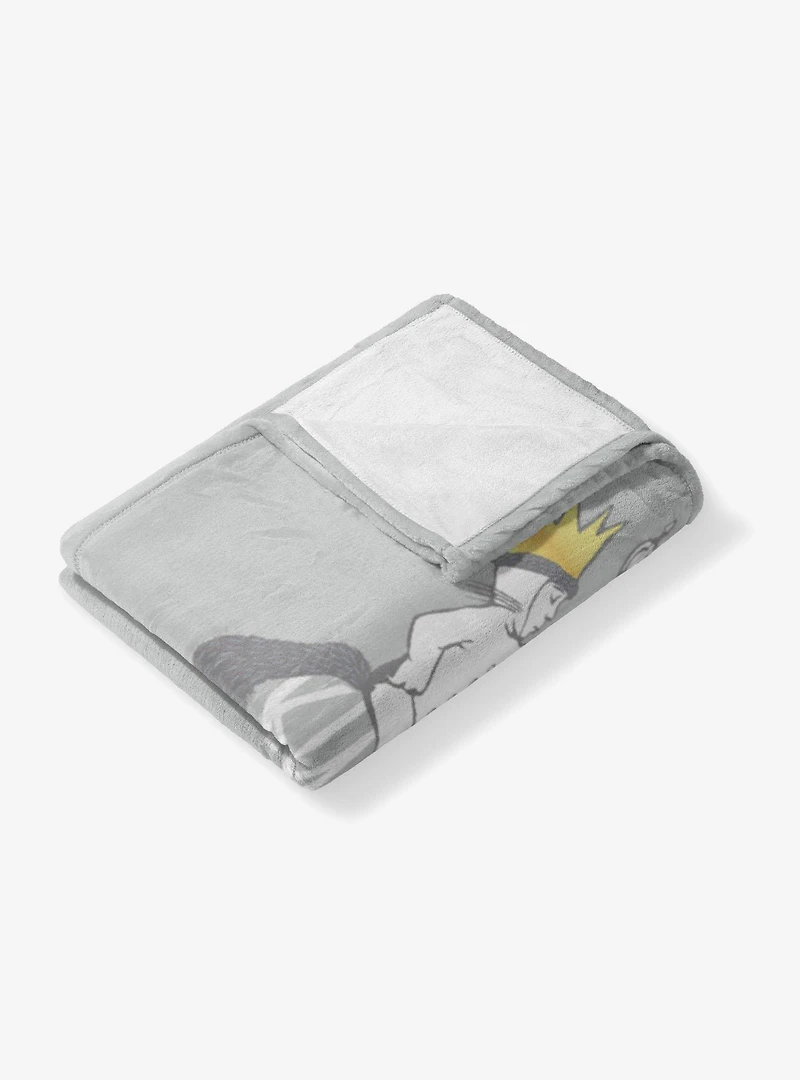 Where The Wild Things Are King Of All 50x60" Silk Touch Throw Blanket