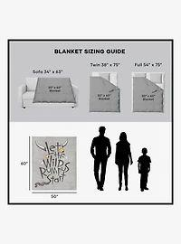 Where The Wild Things Are Wild Rumpus 50x60" Silk Touch Throw Blanket