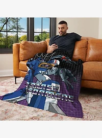 Transformers G1 Grid Soundwave 50x60" Silk Touch Throw Blanket