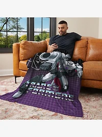 Transformers G1 Grid Megatron 50x60" Silk Touch Throw Blanket