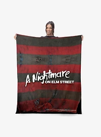 A Nightmare On Elm Street Sweater 50x60" Silk Touch Throw Blanket
