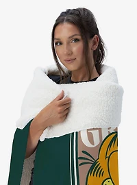 Garfield The Great Indoors Silk Touch Sherpa Throw Blanket
