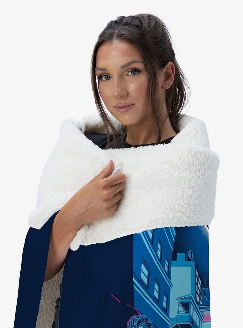 DC Comics Batman Villains Silk Touch Sherpa Throw Blanket