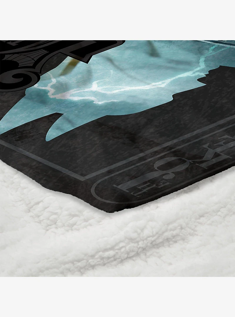 DC Comics Joker's Embrace Silk Touch Sherpa Throw Blanket
