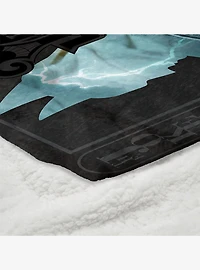 DC Comics Joker's Embrace Silk Touch Sherpa Throw Blanket