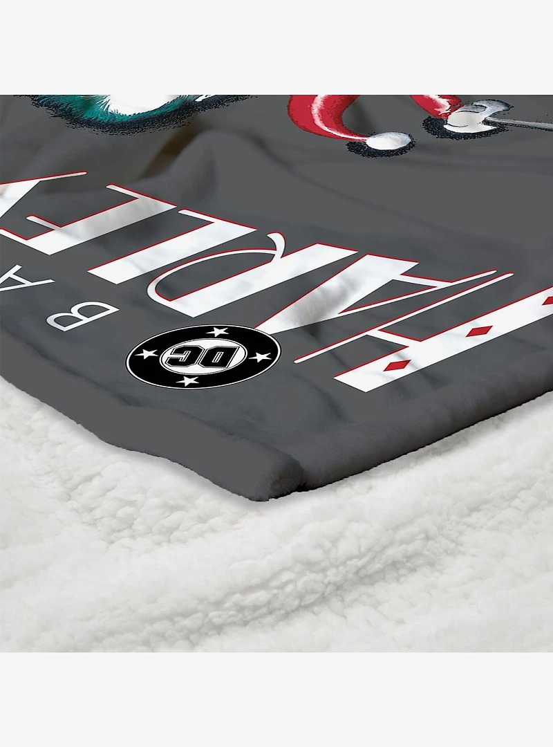 DC Comics Joker Tango Silk Touch Sherpa Throw Blanket