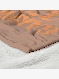 Garfield Take A Hike Silk Touch Sherpa Throw Blanket