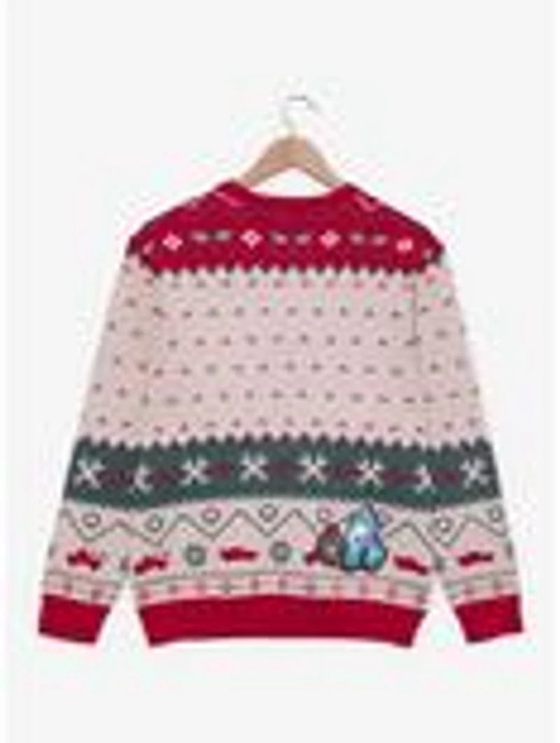 Disney Pixar Cars Lightning McQueen & Mater Holiday Sweater — BoxLunch Exclusive