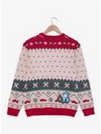 Disney Pixar Cars Lightning McQueen & Mater Holiday Sweater — BoxLunch Exclusive
