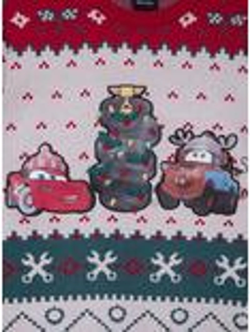Disney Pixar Cars Lightning McQueen & Mater Holiday Sweater — BoxLunch Exclusive