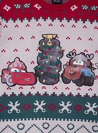 Disney Pixar Cars Lightning McQueen & Mater Holiday Sweater — BoxLunch Exclusive