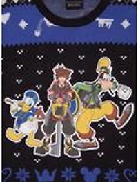 Kingdom Hearts Trio Holiday Sweater — BoxLunch Exclusive