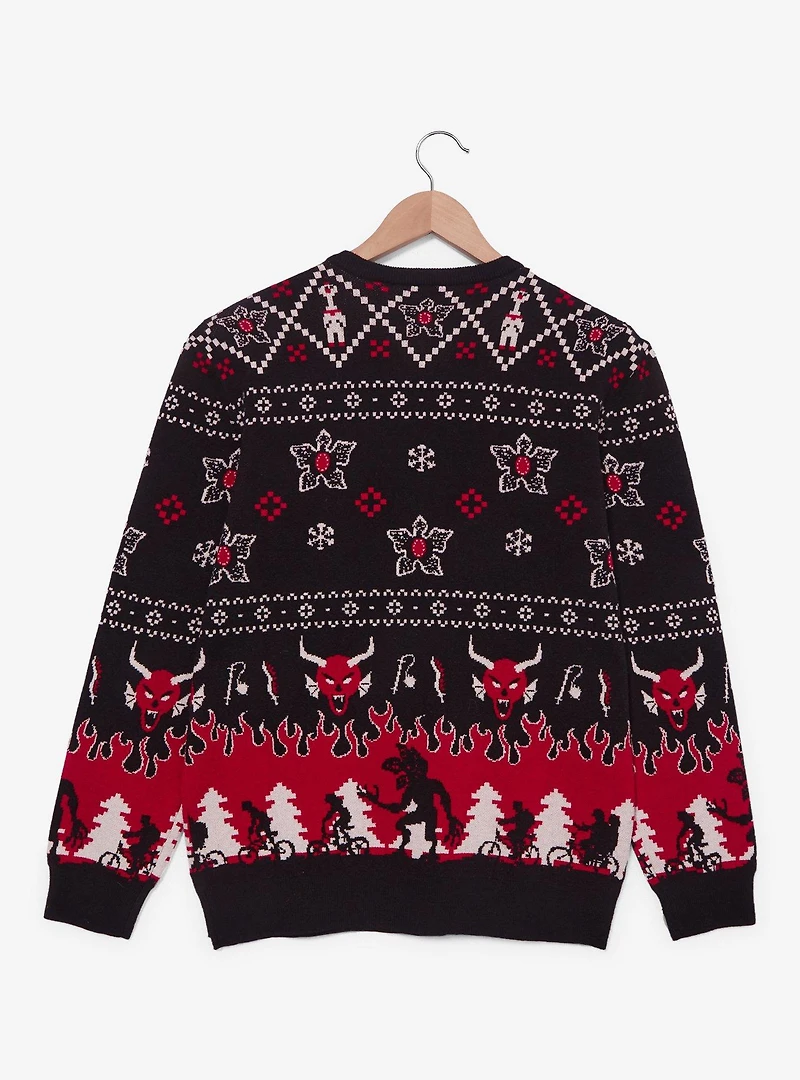 Stranger Things Holiday Sweater — BoxLunch Exclusive