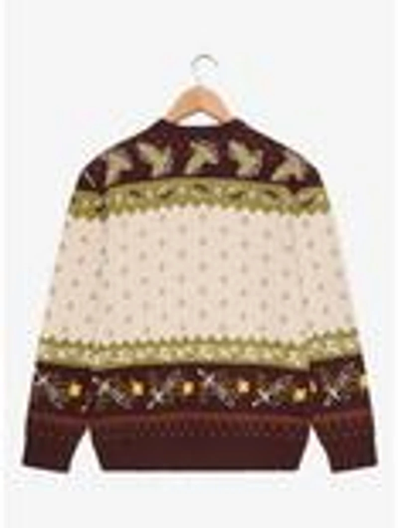 the Lord of Rings Shire Hobbit Home Holiday Sweater — BoxLunch Exclusive