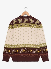 the Lord of Rings Shire Hobbit Home Holiday Sweater — BoxLunch Exclusive