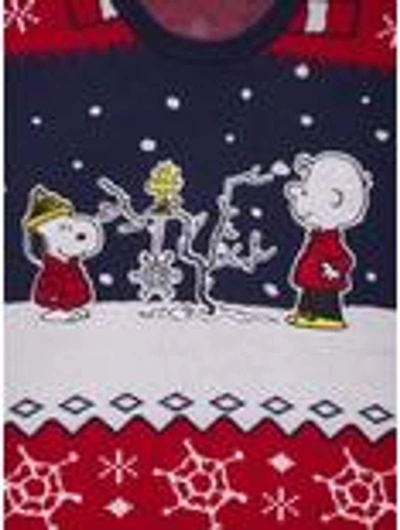 Peanuts Snoopy & Charlie Brown Holiday Sweater — BoxLunch Exclusive