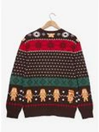 Star Wars Darth Vader Gingerbread Holiday Sweater — BoxLunch Exclusive