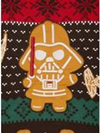 Star Wars Darth Vader Gingerbread Holiday Sweater — BoxLunch Exclusive