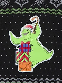 Disney The Nightmare Before Christmas Oogie Boogie Glow-in-the-Dark Holiday Sweater — BoxLunch Exclusive