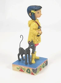 Enesco Coraline Heartwood Creek Coraline in Yellow Raincoat (Jim Shore) Figure