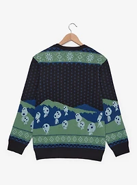 Studio Ghibli® Princess Mononoke Forest Spirit & Kodama Holiday Sweater - BoxLunch Exclusive