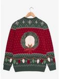 Disney Winnie the Pooh Wreath Bear Holiday Sweater — BoxLunch Exclusive