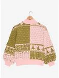 Wicked Glinda & Elphaba Silhouette Women's Holiday Sweater — BoxLunch Exclusive