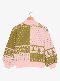 Wicked Glinda & Elphaba Silhouette Women's Holiday Sweater — BoxLunch Exclusive