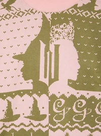 Wicked Glinda & Elphaba Silhouette Women's Plus Holiday Sweater — BoxLunch Exclusive