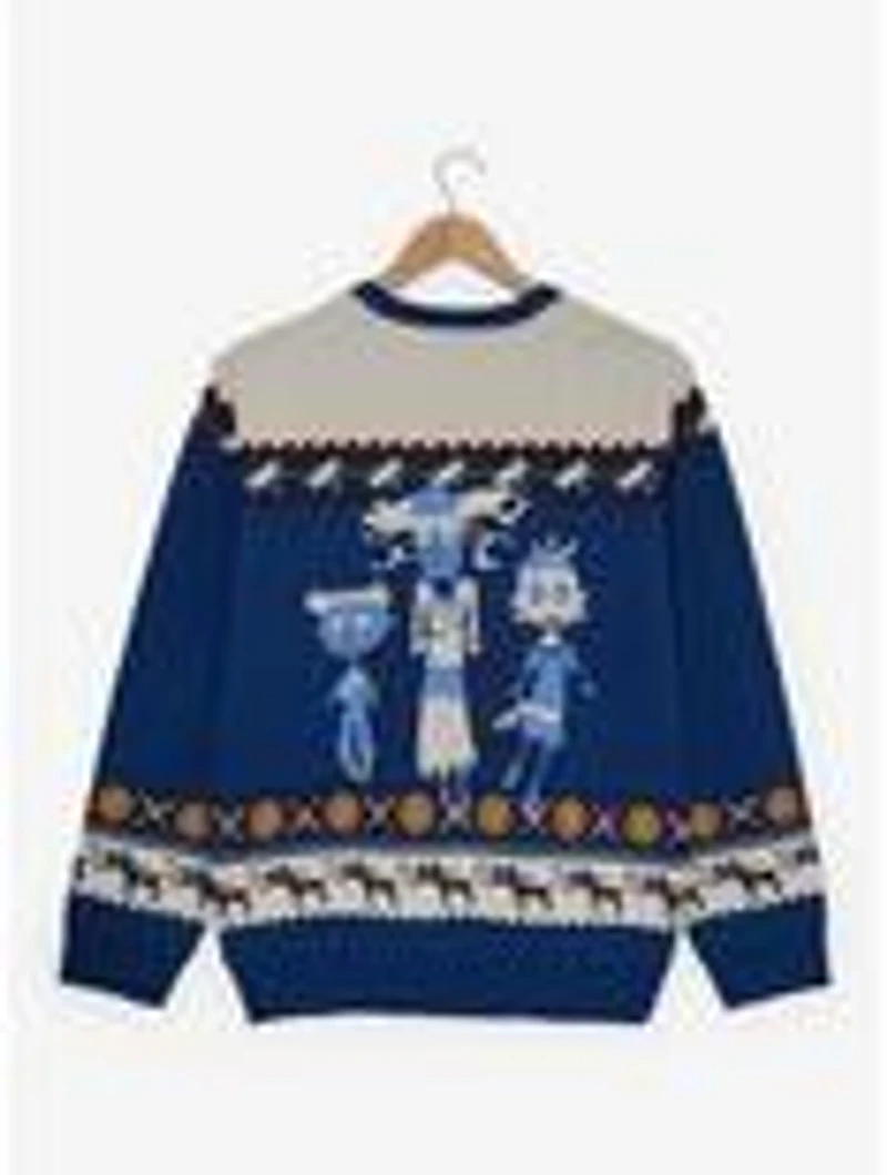 Coraline Doll Button Eyes Holiday Sweater — BoxLunch Exclusive