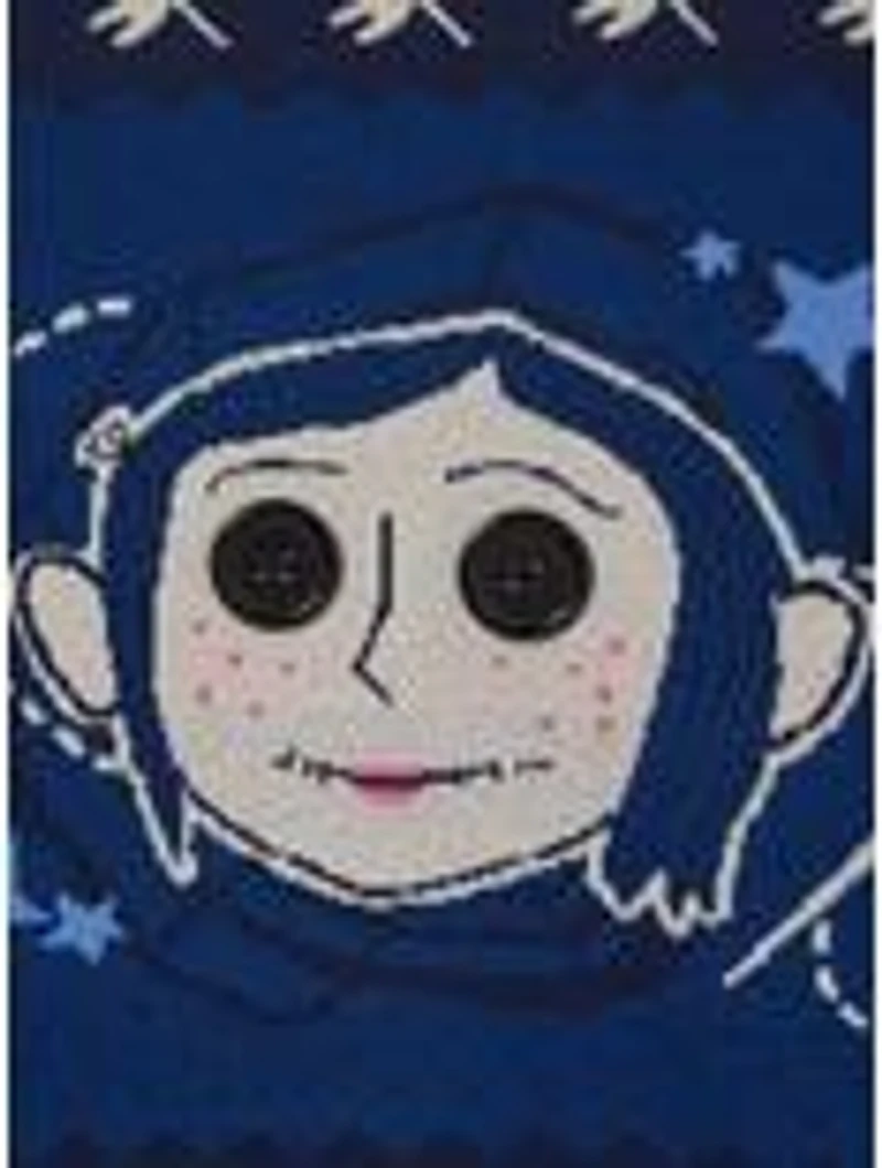 Coraline Doll Button Eyes Holiday Sweater — BoxLunch Exclusive