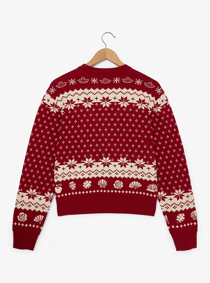 Disney Princess Portrait Holiday Sweater — BoxLunch Exclusive